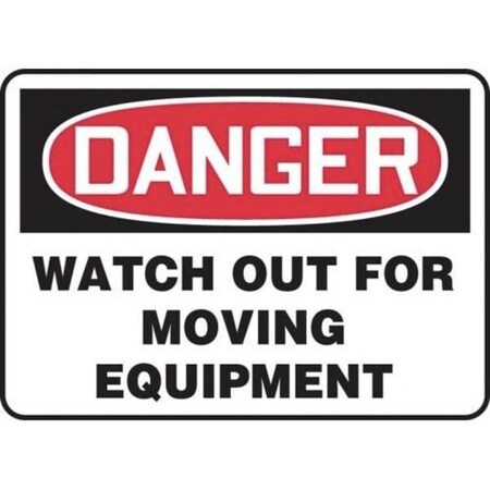 Accuform OSHA DANGER SAFETY SIGN WATCH OUT MCRT001VP MCRT001VP
